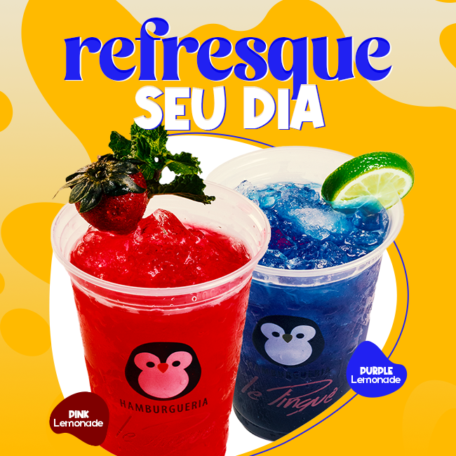 Pink Lemonade e Purple Lemonade - Novas Lemonades